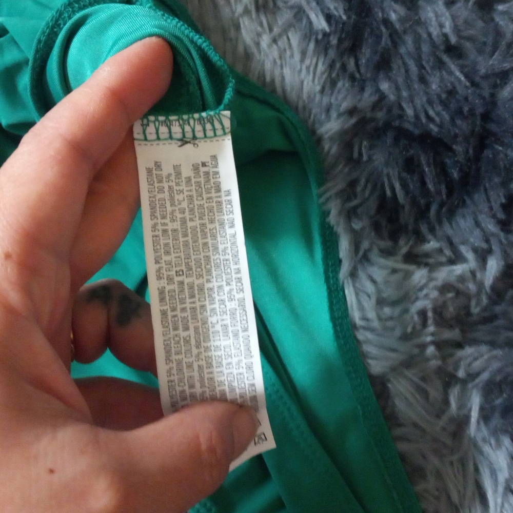 NWT Green Bodysuit Forever 21 size small - Picture 7 of 11